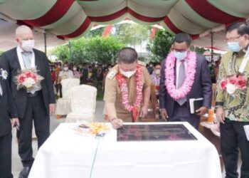 Wakili Tatong Bara, Nayodo Resmikan GMAHK