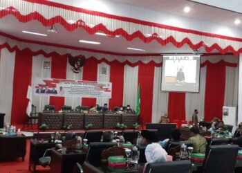 Tatong Bara Sampaikan Ranperda Pertanggungjawaban APBD Tahun 2020