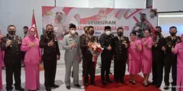 Sachrul Hadiri Acara Syukuran HUT Bhayangkara ke-75 Tahun