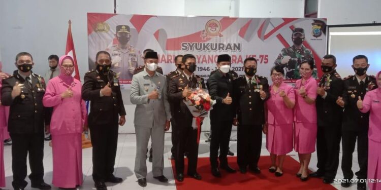 Sachrul Hadiri Acara Syukuran HUT Bhayangkara ke-75 Tahun