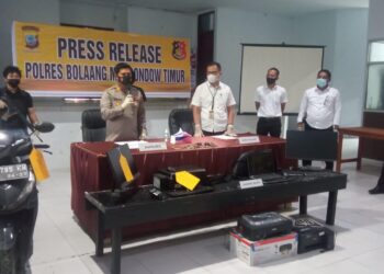 Tim Resmob Polres Boltim Berhasil Ringkus Satu Pelaku Curanik
