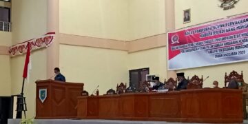 DPRD Bolmong Gelar Paripurna Tingkat I Pertanggungjawaban APBD Tahun Anggaran 2020