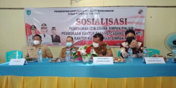 Dinas Koperasi dan UKM Bolmong, Sosialisasi Izin Usaha