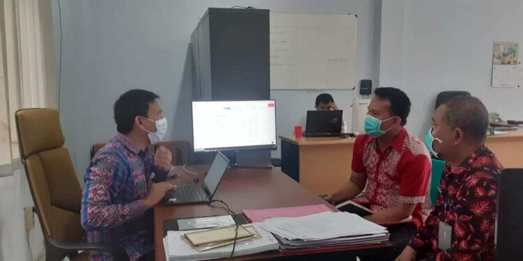 Terkait SPBE, Biro Kesra Provinsi Sulut Sambangi Diskominfo Kotamobagu