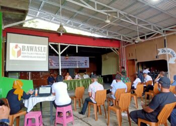 Bawaslu Bolmong Gelar Rapat Evaluasi Pengawasan Pemilu Bersama Stakeholder
