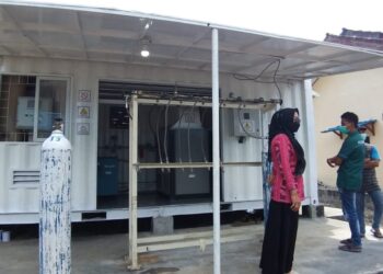 Antisipasi Kelangkaan, Pemkab Bolmong Sediakan Fasilitas Tempat Pengisian Oksigen