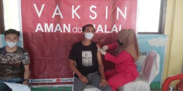 Peringati HAN, PPPA Kotamobagu Vaksin Ratusan Anak