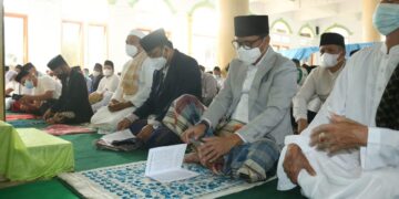Bupati Boltim Shalat Ied Idul Adha Di Masjid Al-Hayatul Islam