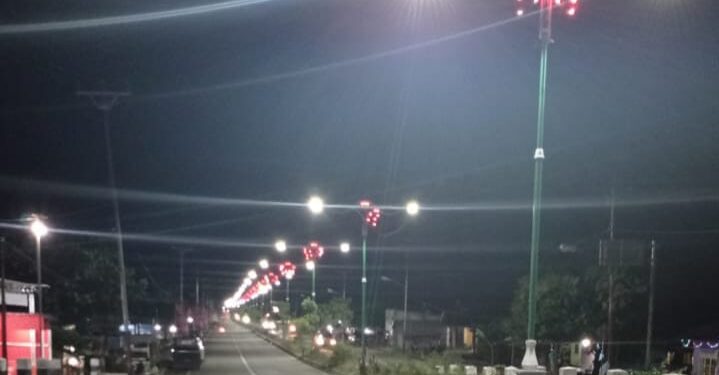 PJU Mati Karena Sedang Dilakukan Pengecekan Instalasi