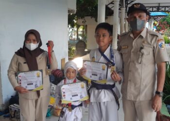 Membanggakan, Tiga Atlet Karate Kotamobagu Raih Medali Emas yang Diikuti 6 Negara