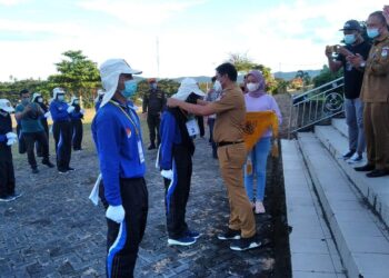 Bupati Boltim Buka Pendidikan Dan Pelatihan Paskibraka 2021