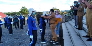 Bupati Boltim Buka Pendidikan Dan Pelatihan Paskibraka 2021