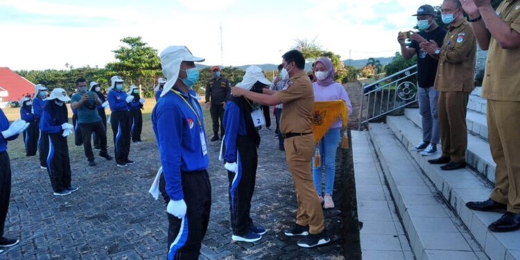 Bupati Boltim Buka Pendidikan Dan Pelatihan Paskibraka 2021