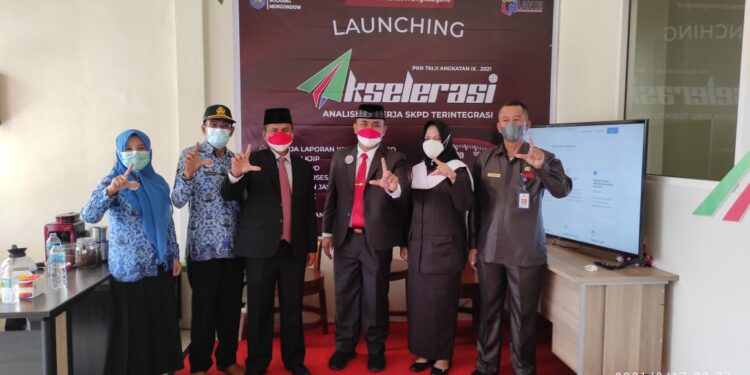 Pemkab Bolmong Launching Aplikasi Akselerasi