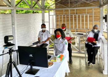 Bupati Yasti Ikuti Rapat Virtual Yang Difasilitasi Kementerian Investasi / BKPM