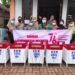 Mahasiswa KKM UBMG Bersama Pemuda Molibagu Bagikan Tempat Sampah