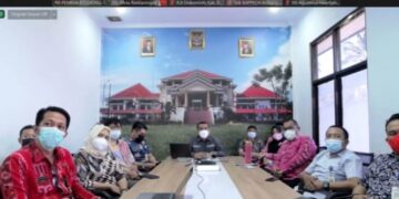 Pemkab Bolmong Ikuti Penilaian Evaluasi SPBE oleh Kemenpan-RB