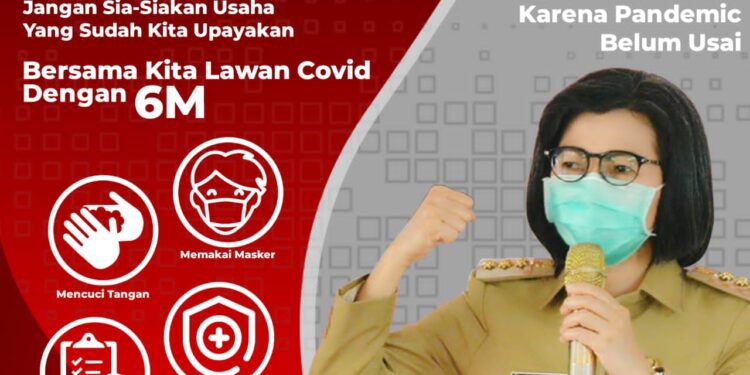 Masih Zona Orange, Yasti Ingatkan Masyarakat Agar Terus Taati Prokes