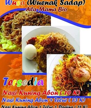 Nasi Kuning Enak Mama Bio Hadir Lagi