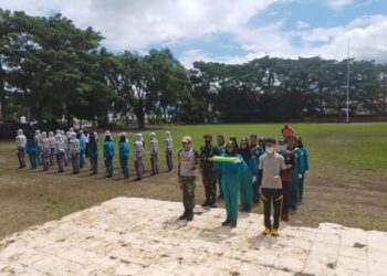 Jelang Pengibaran Bendera, Kesehatan Paskibraka Kotamobagu Terus Dipantau