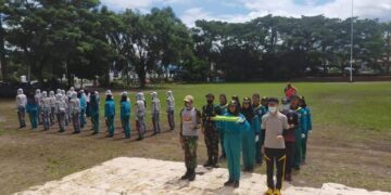 Jelang Pengibaran Bendera, Kesehatan Paskibraka Kotamobagu Terus Dipantau