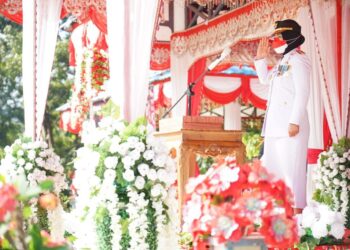 Pemerintah Kotamobagu Gelar Upacara Peringatan HUT RI ke-76