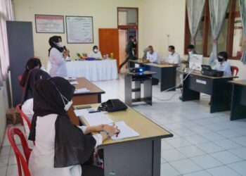 Ini yang Disampaikan Tatong Bara pada Kunjungan Kerja di Dinas P3A
