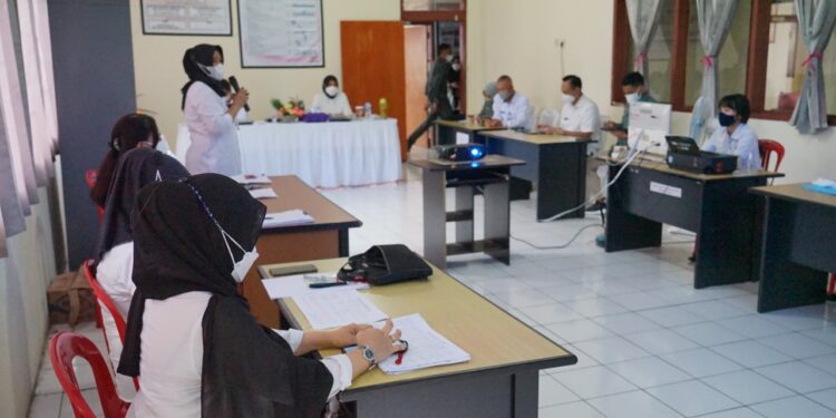 Ini yang Disampaikan Tatong Bara pada Kunjungan Kerja di Dinas P3A