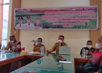 Bappeda Bolmong Gelar Rapat Penyusunan dan Perumusan RP2I
