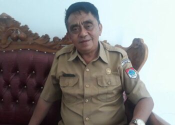 Dinsos Boltim, Berikan Bantuan Kepada Warga Desa Molobog Yang Terkena Banjir