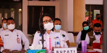 Bupati Yasti Bahas Penanganan Covid-19 Dengan Forkopimcam se-Bolmong