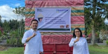 Bupati Yasti Lepas Ekspor Perdana Komoditi Pala