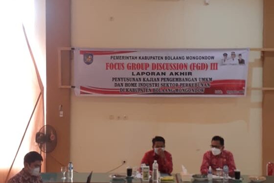 Tahlis Buka FGD Pengembangan UMKM dan Home Industri