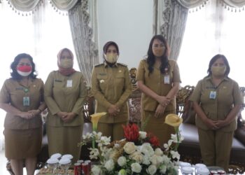 Wali Kota Kotamobagu Terima Kunjungan Kadis P3A Provinsi Sulut