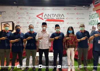 Bupati Iskandar Kunker Ke Kantor Antara Digital Media