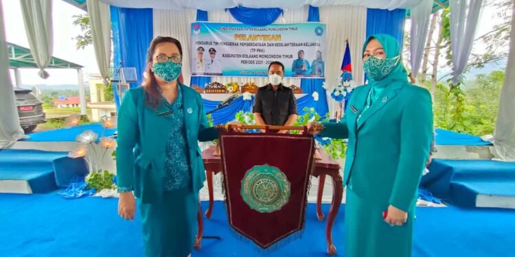 Sam Sachrul Mamonto Lantik Pengurus TP – PKK Kabupaten Boltim