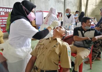 Dua Hari Pelaksanaan Rapid Tes Antigen Massal, Sudah Sasar 1053 PNS