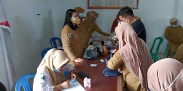 Pemkab Bolmong Gelar Vaksinasi dan Rapid Test Antigen Massal