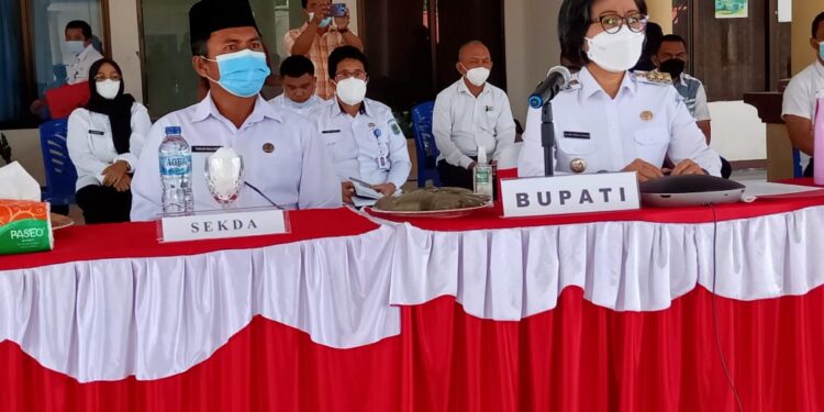 Pemkab Bolmong Entry Meeting dengan BPK RI Perwakilan Provinsi Sulut
