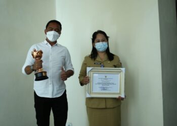 Pemda Boltim Raih Penghargaan APE Tahun 2020