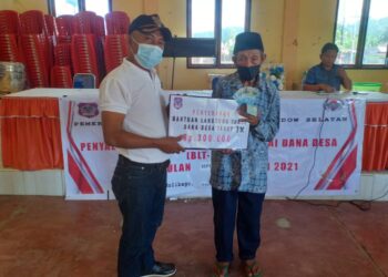 Tahap IX BLT-DD Desa Molibagu Disalurkan