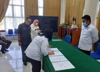 Disdukcapil Bolmong dan 8 OPD Tandatangani PKS