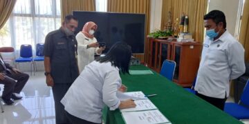 Disdukcapil Bolmong dan 8 OPD Tandatangani PKS