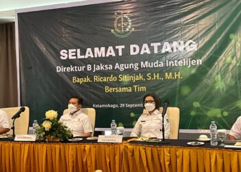 Bupati Yasti Hadiri Kegiatan Monitoring dan Evaluasi Dana Desa