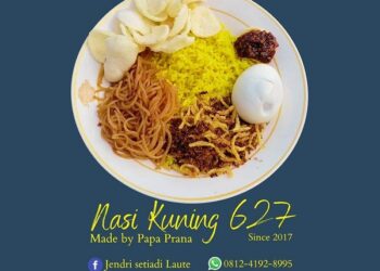 Ini Salah Satu Nasi Kuning Enak di Kotamobagu