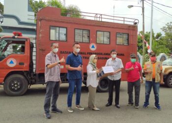 Pemkot Kotamobagu Salurkan Bantuan Bencana ke Mitra