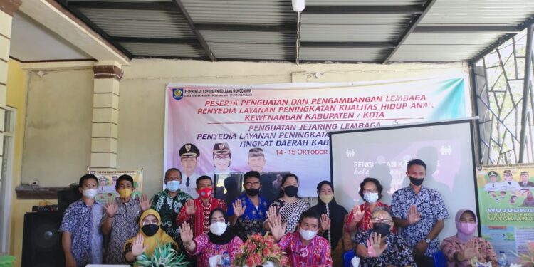 DP3A Bolmong Gelar Penguatan Lembaga Peningkatan Kualitas Hidup Anak