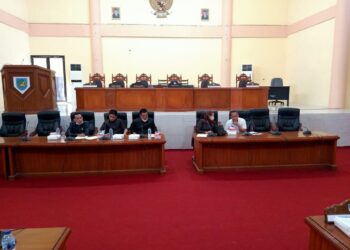 Tindak lanjut Laporan Masyarakat, Komisi I DPRD Bolmong Gelar RDP