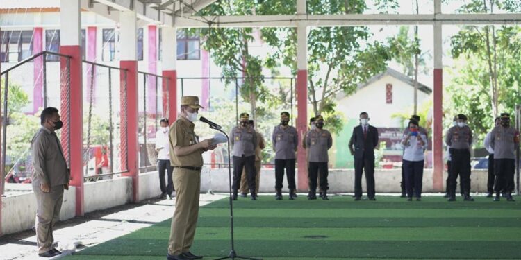 Pemda Bolsel, Gelar Apel Kesiapsiagaan Bencana