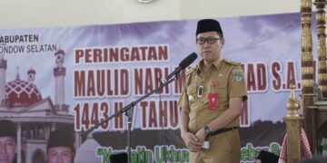 Bupati Bolsel Hadiri Peringatan Kelahiran Manusia Mulia